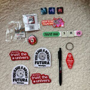 Designer Themed Goodies from Adobe Max 2024
